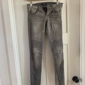 Flying monkey grey skinny jeans
